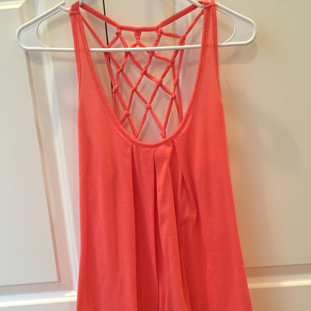 Tank with Strappy Back Design